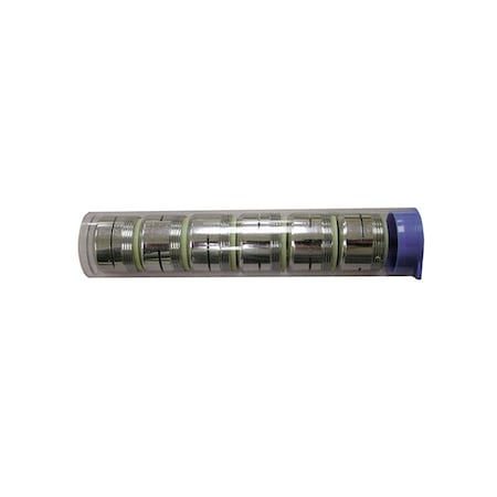 Jones Stephens Dual Thread Non-Slotted Full Flow Aerator, Tube of 6 for Counter Display A01022
